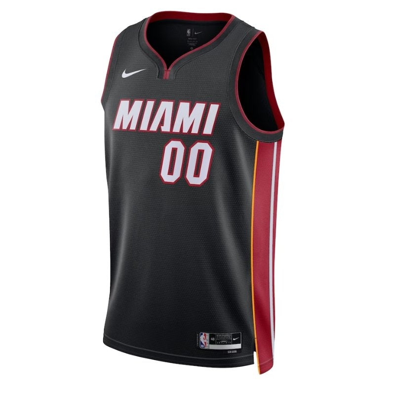 Maglia NBA unisex Miami Heat 2023 nera - Icon Edition
