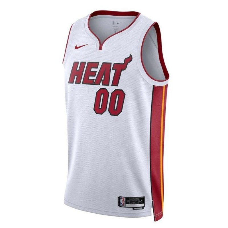 Canotta NBA unisex Miami Heat 2023 bianca - Association Edition