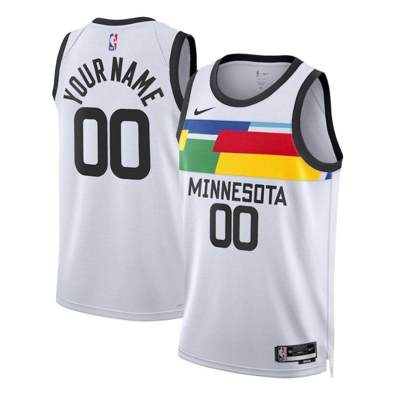 Maglia NBA unisex Minnesota Timberwolves 2023 - City Edition - Bianca