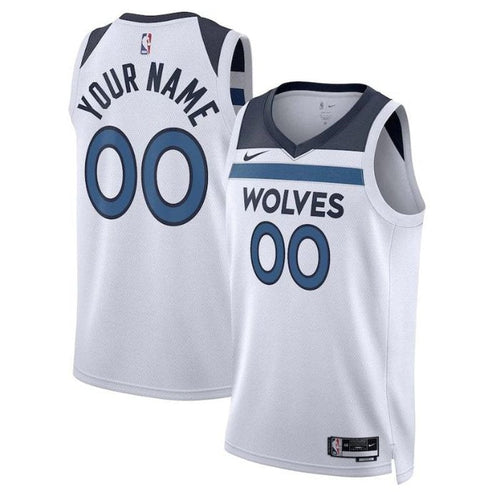 Minnesota Timberwolves Unisex 2023 Weißes NBA-Trikot – Association Edition