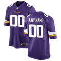 Minnesota Vikings - Maglia da gara NFL personalizzata - Viola