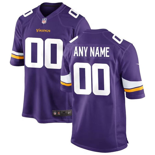 Minnesota Vikings - Personalisiertes NFL-Spieltrikot - Lila