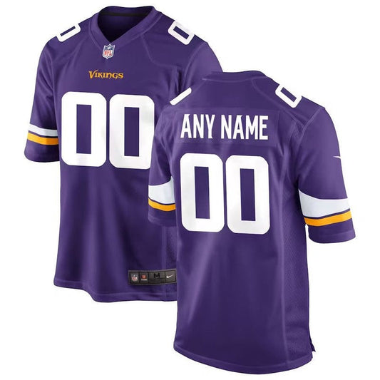 Minnesota Vikings - Personalisiertes NFL-Spieltrikot - Lila