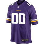 Minnesota Vikings - Maglia da gara NFL personalizzata - Viola