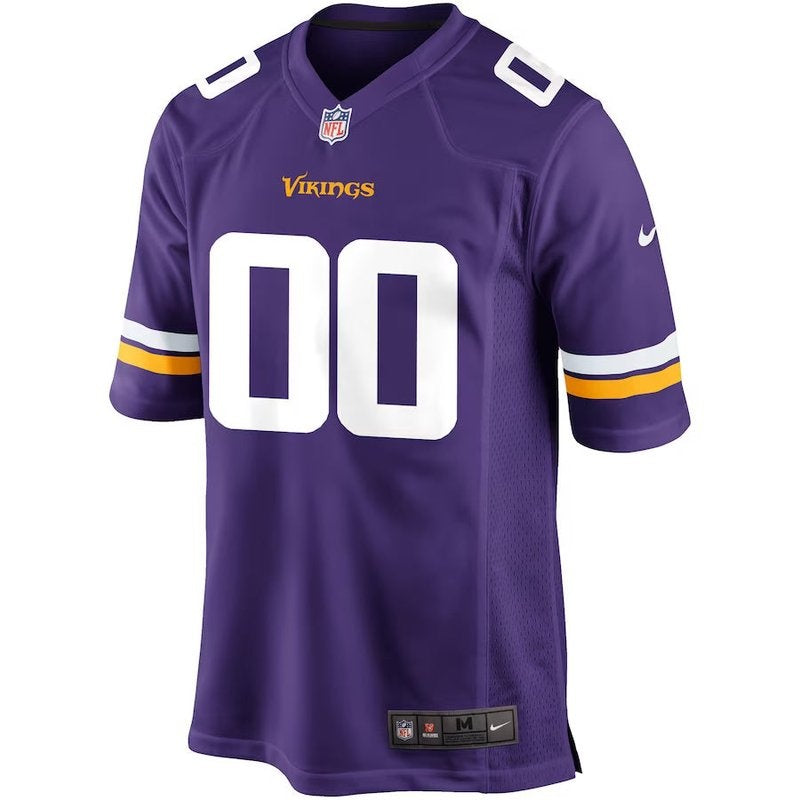 Minnesota Vikings - Maglia da gara NFL personalizzata - Viola