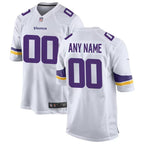 Minnesota Vikings - Maglia da gara NFL personalizzata - Bianca