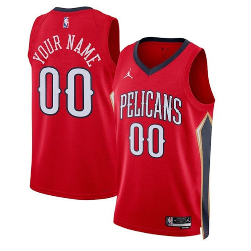 New Orleans Pelicans Unisex 2023 NBA Trikot - Statement Edition - Rot