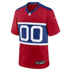 New York Giants - Maglia da gara NFL personalizzata Century Alternate - Rossa