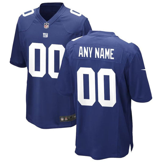 New York Giants - Camiseta NFL Game personalizada de color royal