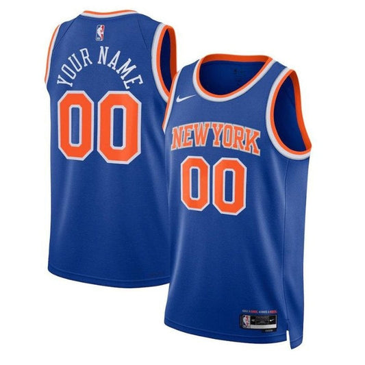 Nueva York Knicks Unisex 2023 NBA Jersey Azul - Icon Edition