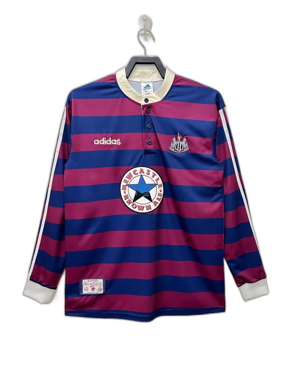 Maglia da Trasferta II Newcastle United 95/97 - Versione Retrò a Maniche Lunghe