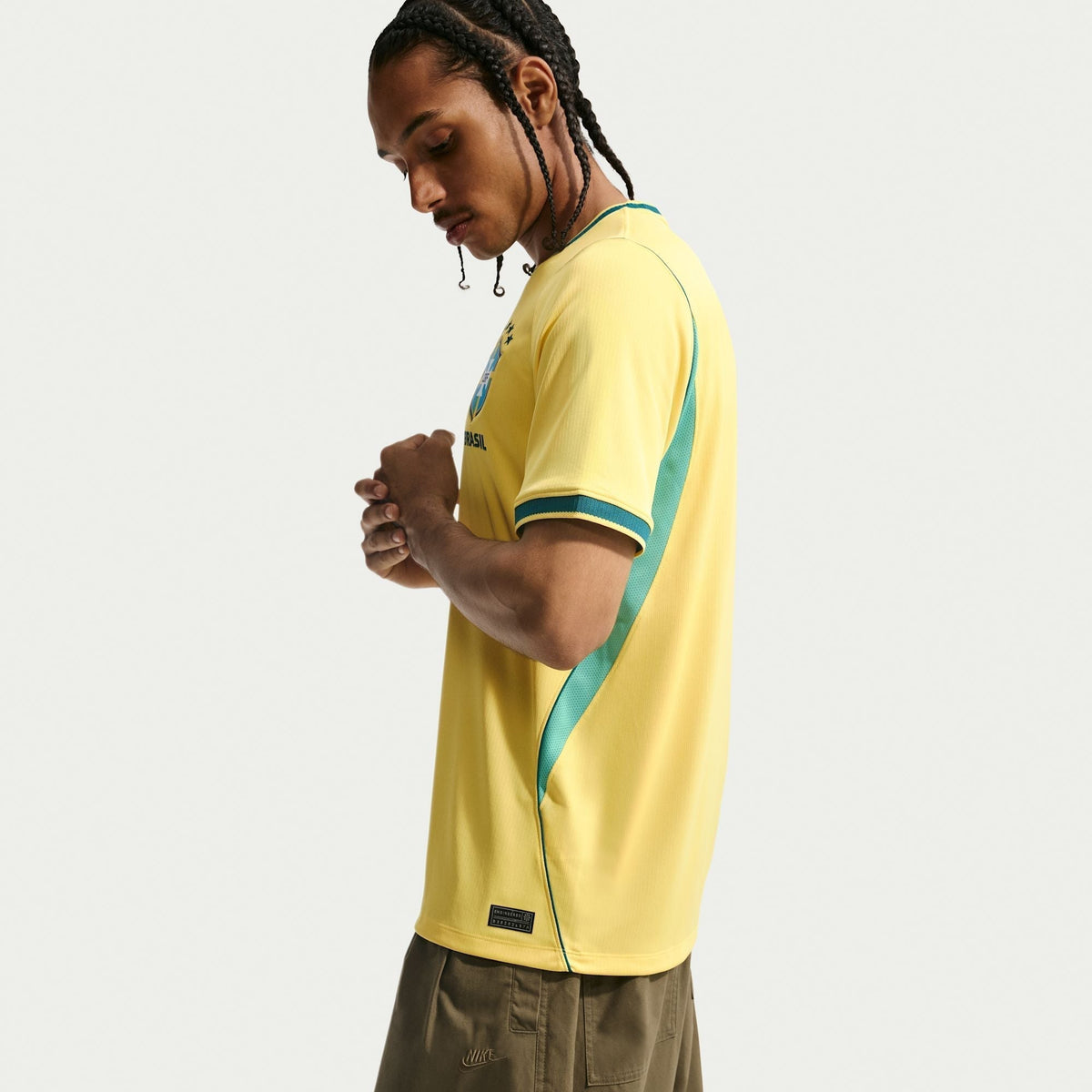 Maillot de supporter domicile Brésil – Coupe du Monde 2026 – Homme