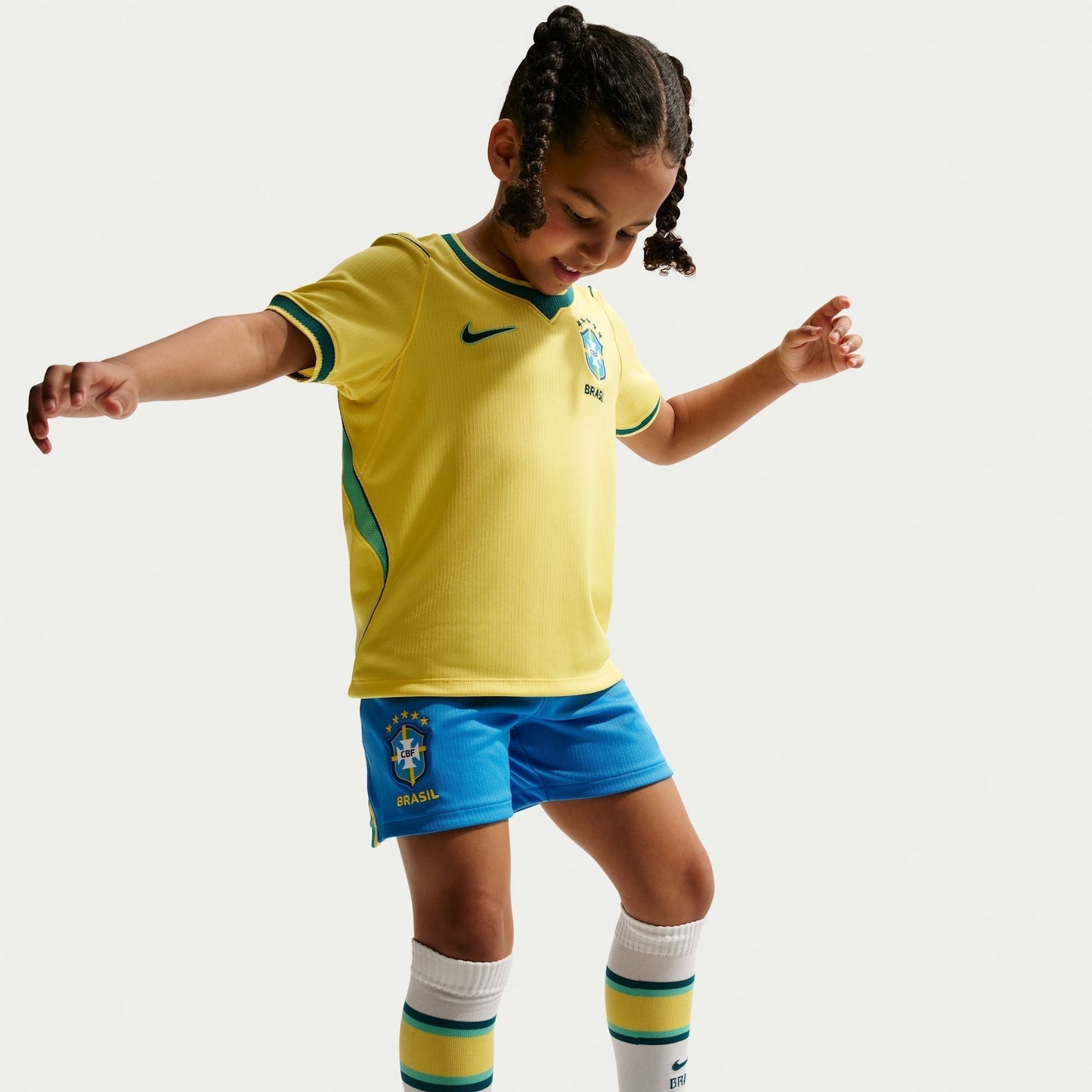 Brazil 2026 World Cup Home Kids Kit