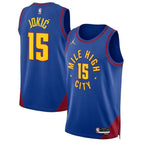 Maglia NBA unisex Nikola Jokic Denver Nuggets 2023 Statement Edition - Blu