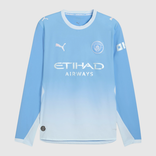 Manchester City 26/27 Home Long Sleeve Jersey - front