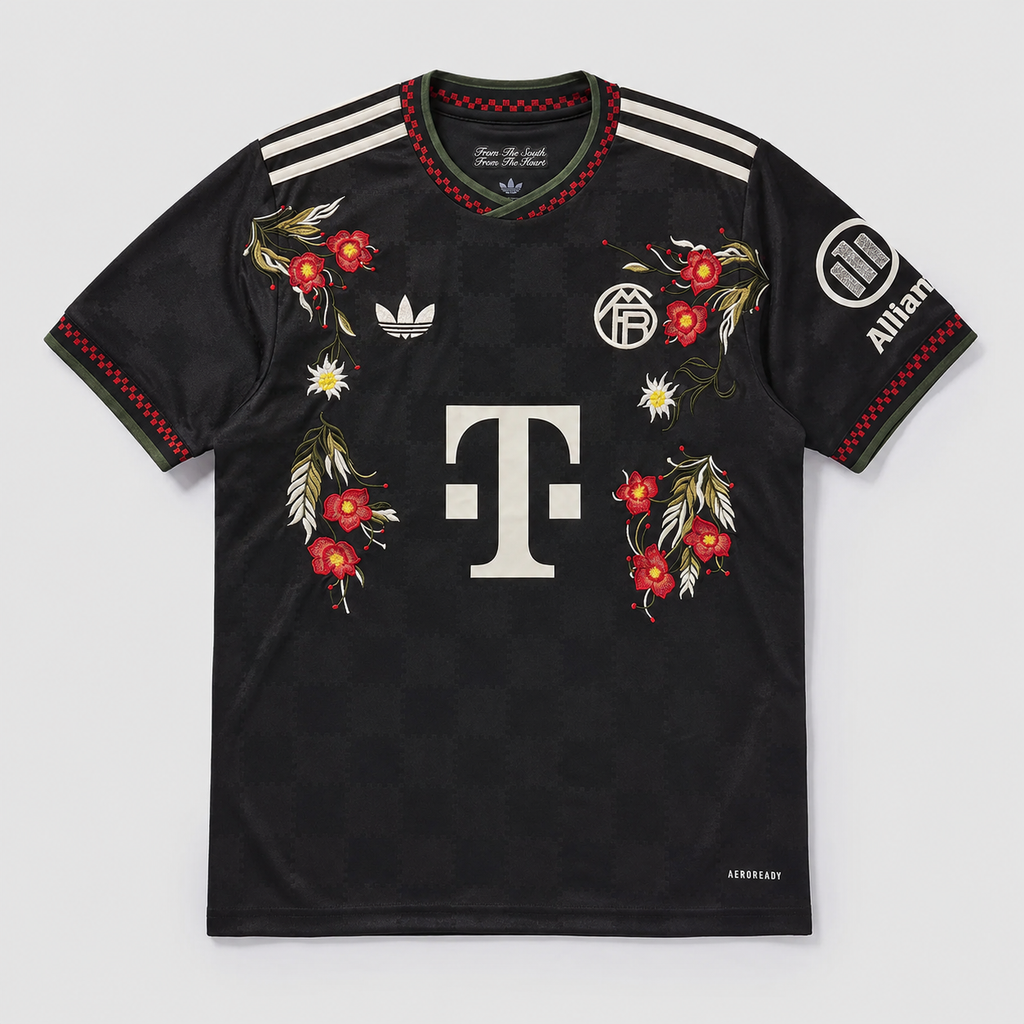 FC Bayern München 25/26 Ausweichtrikot mit Stickerei, Special Edition – Fan-Version