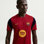 Barcelona 26/27 Training Jersey - worn by model close-up