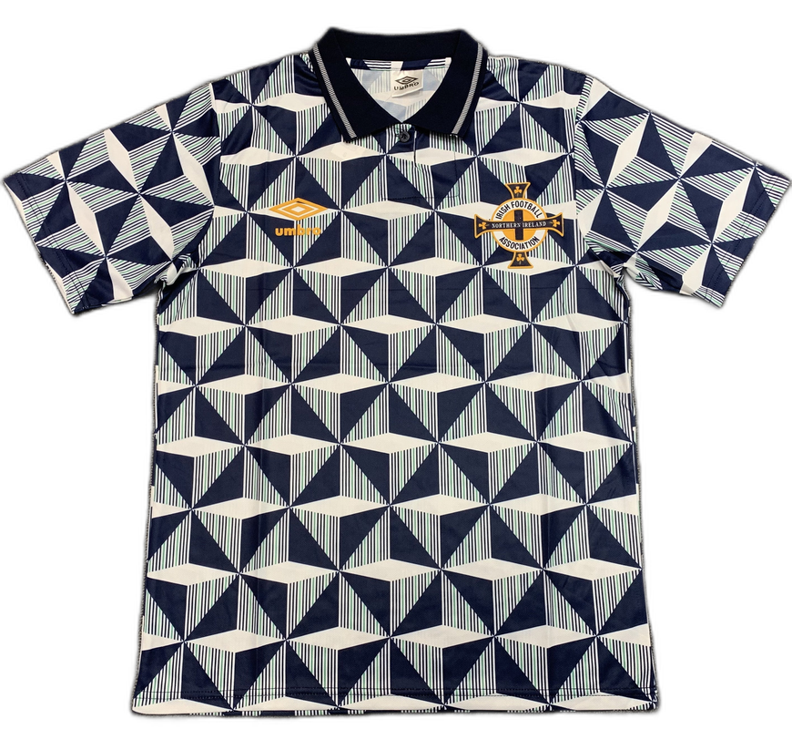 Maillot extérieur Irlande du Nord 90/93 II - Version rétro