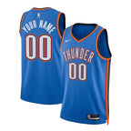 Oklahoma City Thunder Unisex 2023 NBA Trikot Blau - Icon Edition