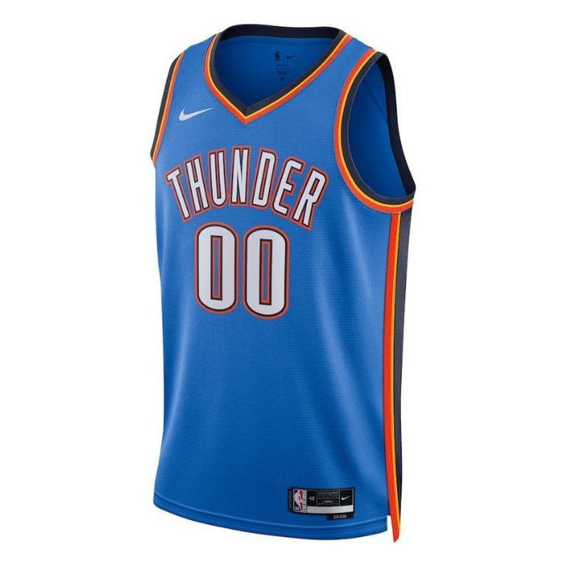 Oklahoma City Thunder Unisex 2023 NBA Trikot Blau - Icon Edition