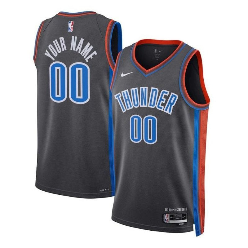 Maglia NBA unisex Oklahoma City Thunder 2023 - City Edition - Nero