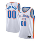 Oklahoma City Thunder Unisex 2023 Weißes NBA-Trikot – Association Edition
