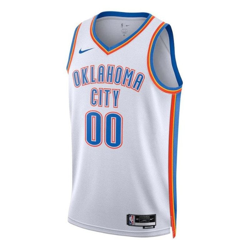 Oklahoma City Thunder Unisex 2023 Weißes NBA-Trikot – Association Edition