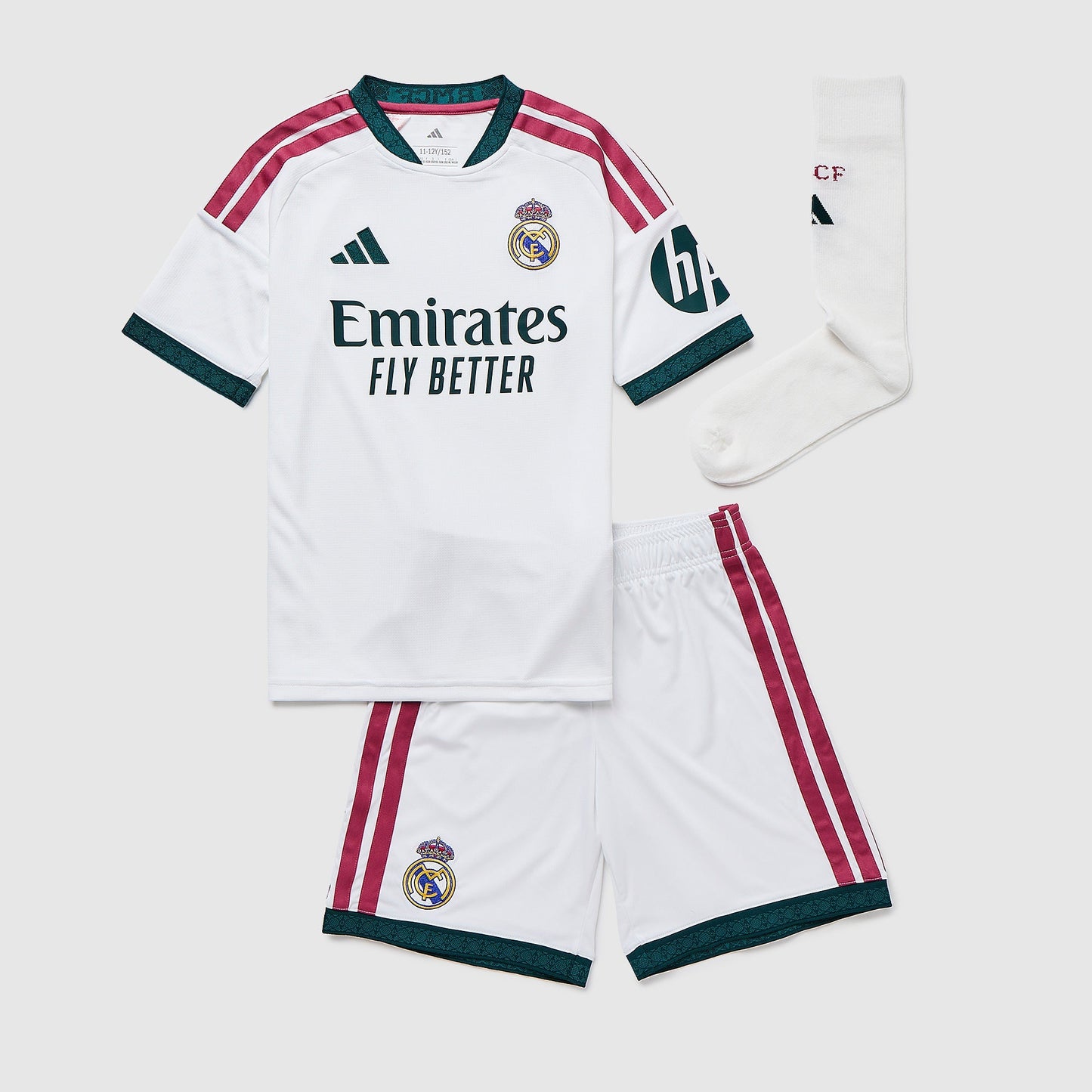 Real Madrid 2026/27 Home Kids Kit