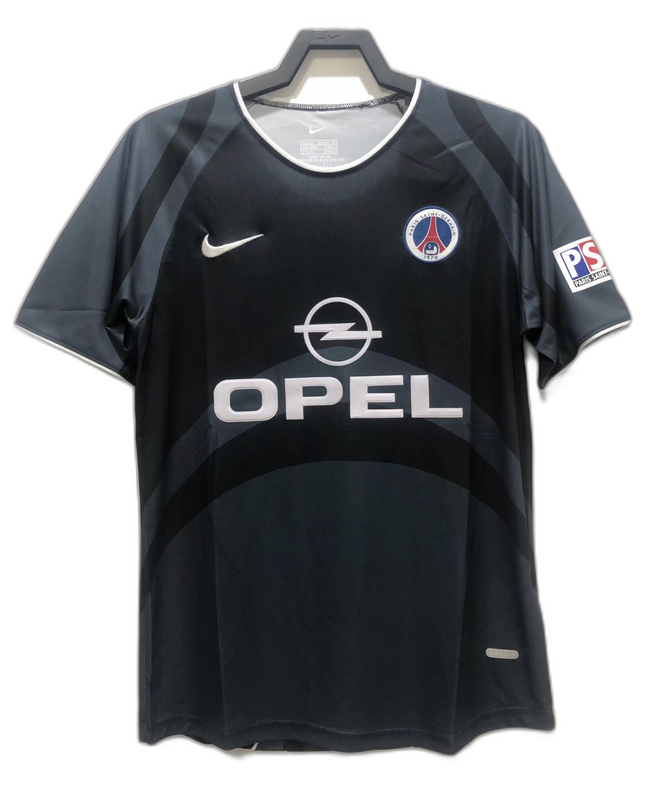Maillot noir Paris Saint-Germain (PSG) 2001 - Version rétro