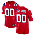 Patriots - Maglia NFL personalizzata alternativa - Rossa