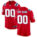Patriots - Maglia NFL personalizzata alternativa - Rossa