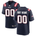 Patriots - Maglia da gara NFL personalizzata - Blu navy