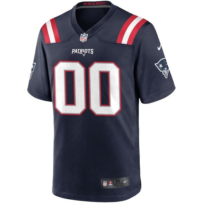 Patriots - Maglia da gara NFL personalizzata - Blu navy