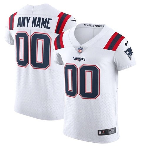 Patriots - Maglia NFL personalizzata - Bianca