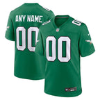 Philadelphia Eagles – Kelly Alternativ-Custom-NFL-Spieltrikot – Grün