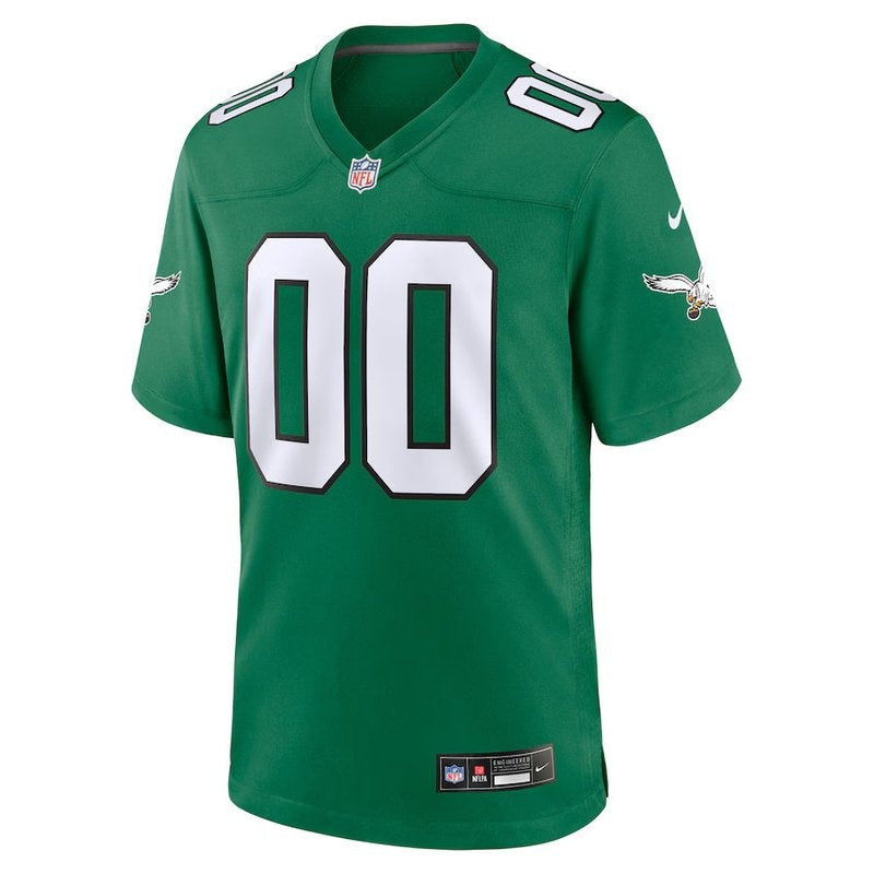 Philadelphia Eagles – Kelly Alternativ-Custom-NFL-Spieltrikot – Grün