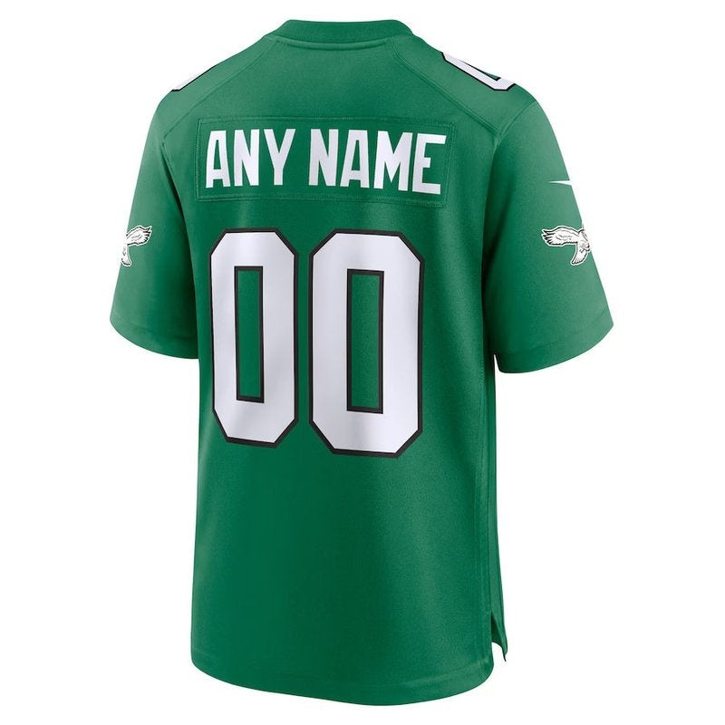 Philadelphia Eagles – Kelly Alternativ-Custom-NFL-Spieltrikot – Grün