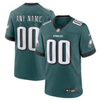 Philadelphia Eagles – Personalisiertes NFL-Game-Jersey „Midnight“ – Grün
