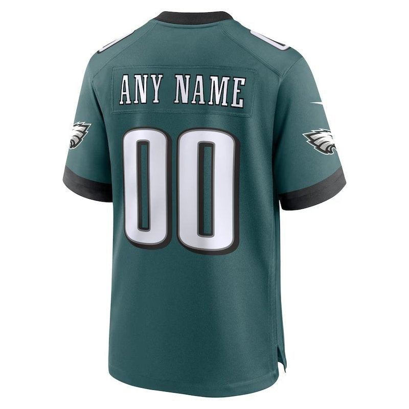 Philadelphia Eagles – Personalisiertes NFL-Game-Jersey „Midnight“ – Grün