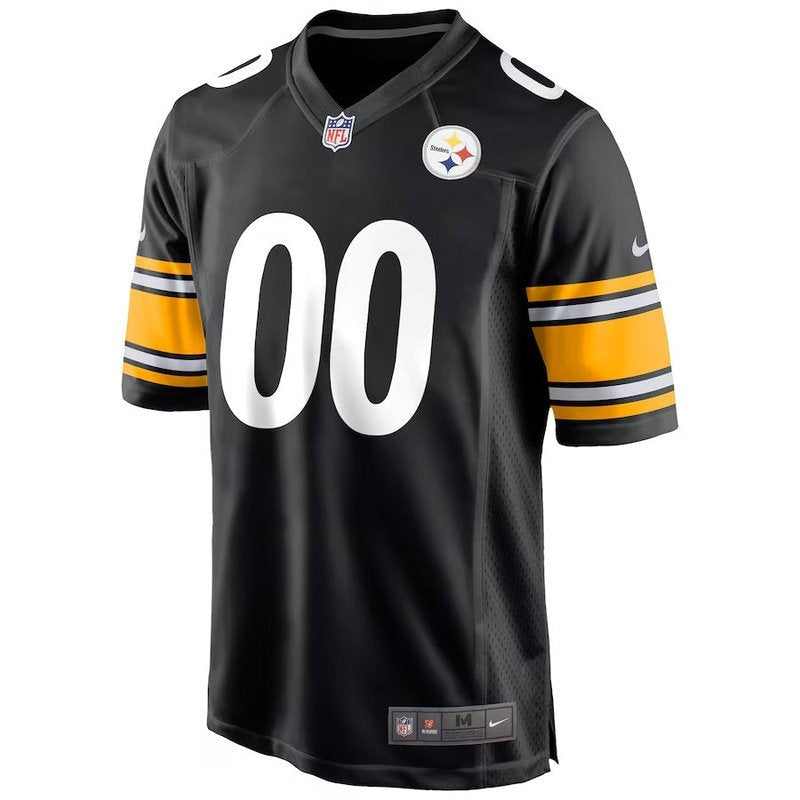 Pittsburgh Steelers - Maillot de match NFL personnalisé - Noir