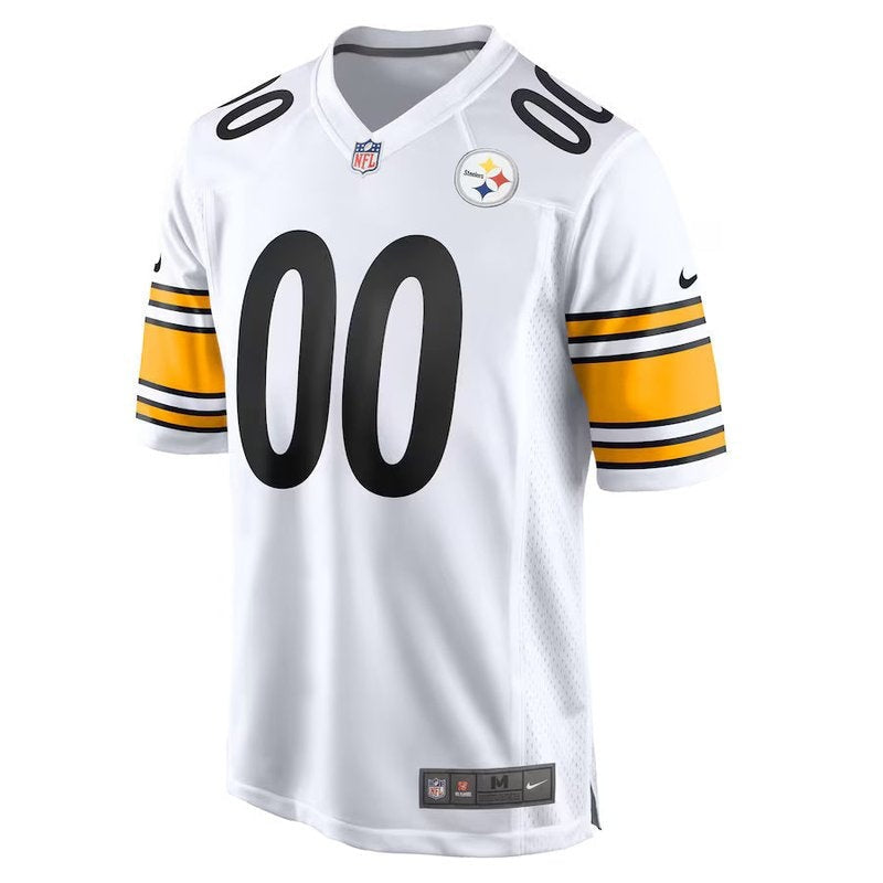 Pittsburgh Steelers - Maglia da gara NFL personalizzata - Bianca