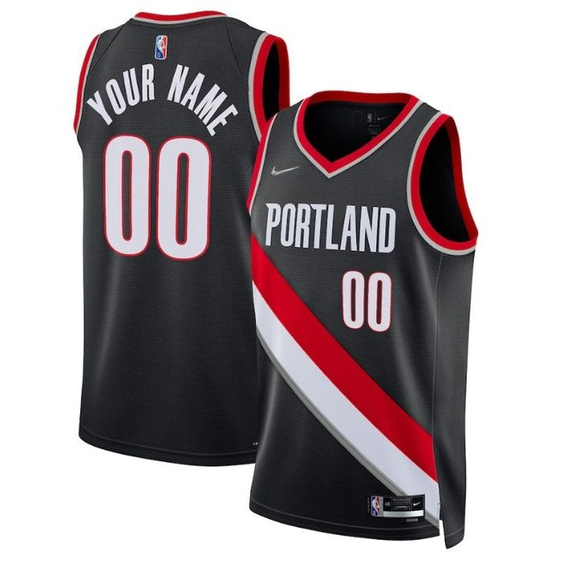 Maglia NBA Diamond Portland Trail Blazers 2023 - Icon Edition - Nero