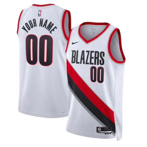 Maglia NBA unisex Portland Trail Blazers 2023 bianca - Edizione Association