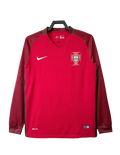 Portugal 2016 I Camiseta Local - Versión Retro de Manga Larga
