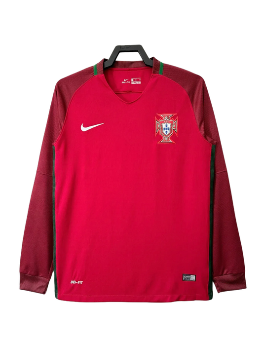 Portugal 2016 I Heimtrikot – Langarm-Retro-Version