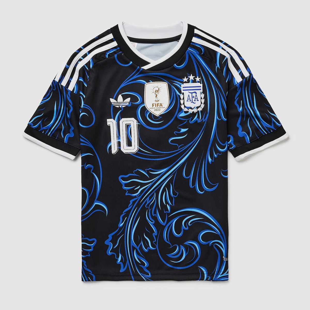 Argentina 2026 World Cup Away Kids Jersey Messi #10 — View 2