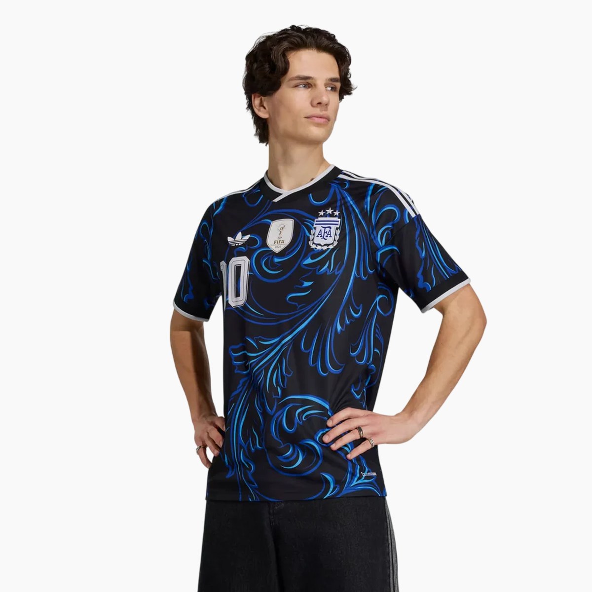 Argentina 2026 World Cup Away Men's Fan Jersey Messi #10 — View 2