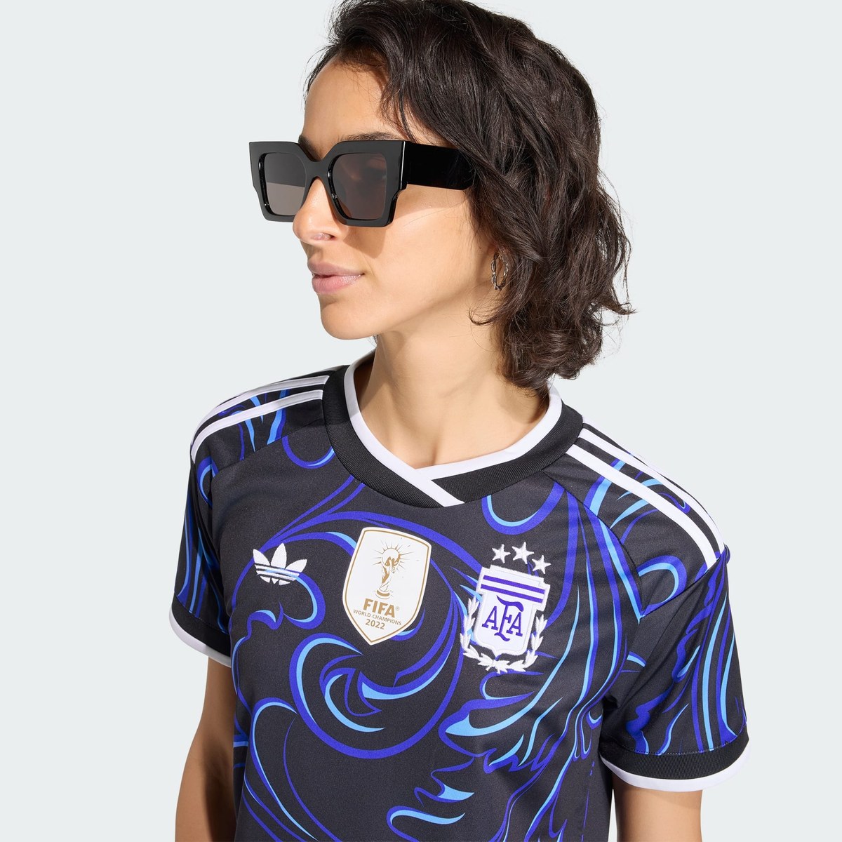 Argentina 2026 World Cup Away Women's Fan Jersey — View 3
