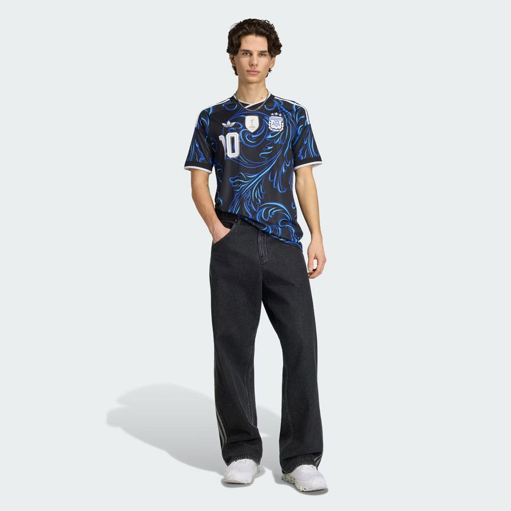 Argentina 2026 World Cup Away Women's Fan Jersey Messi #10 — View 3