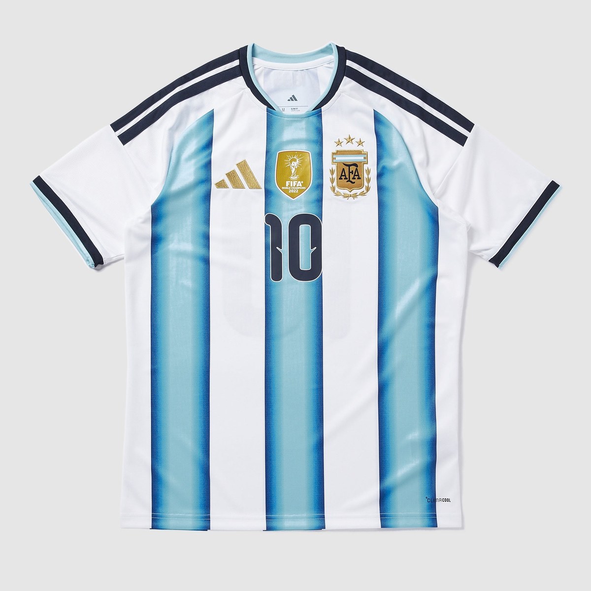Argentina 2026 World Cup Home Men's Fan Jersey Messi #10 — View 3